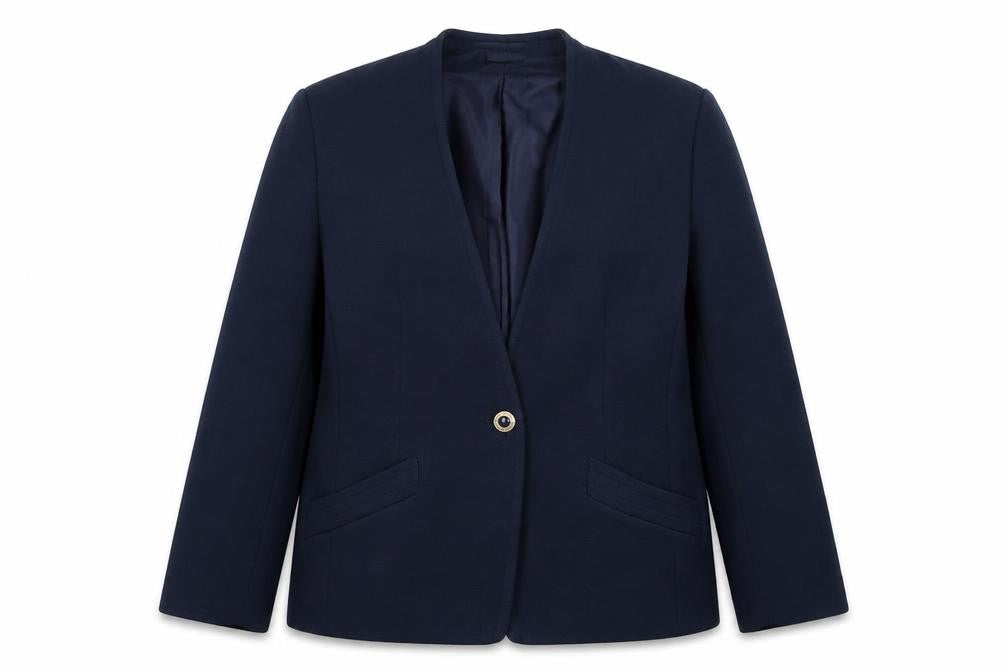 Eastex Women's Blue Blazer, Size 16, Classic Workwear