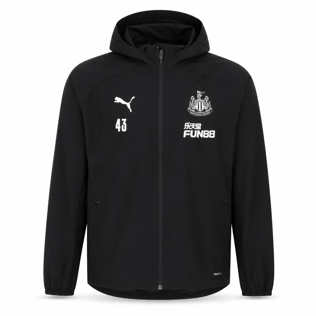 Puma Men's Black M Rain Coat Jacket