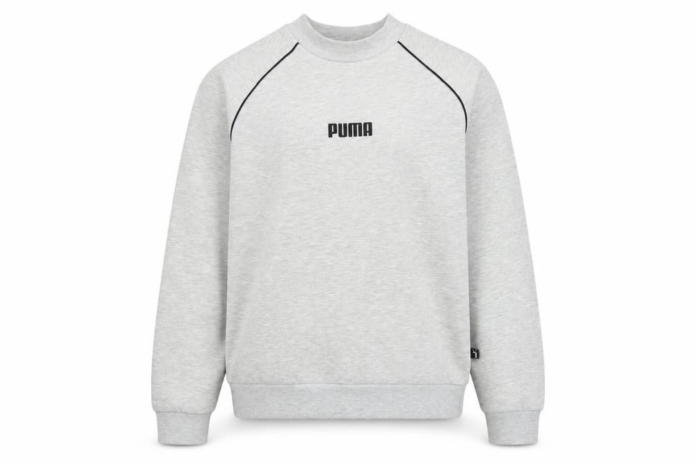 Puma Men's Grey Pullover Sweatshirt M