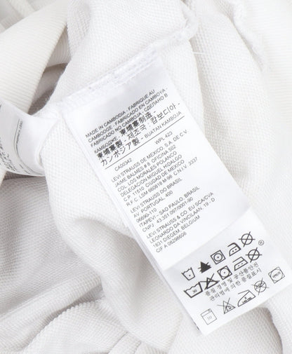 Levi's Men's White Hoodie S Pullover Logo Casual