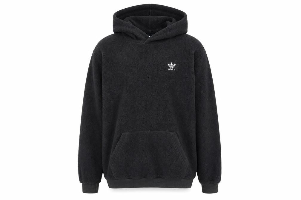 adidas Men's Black Pullover Hoodie Size M