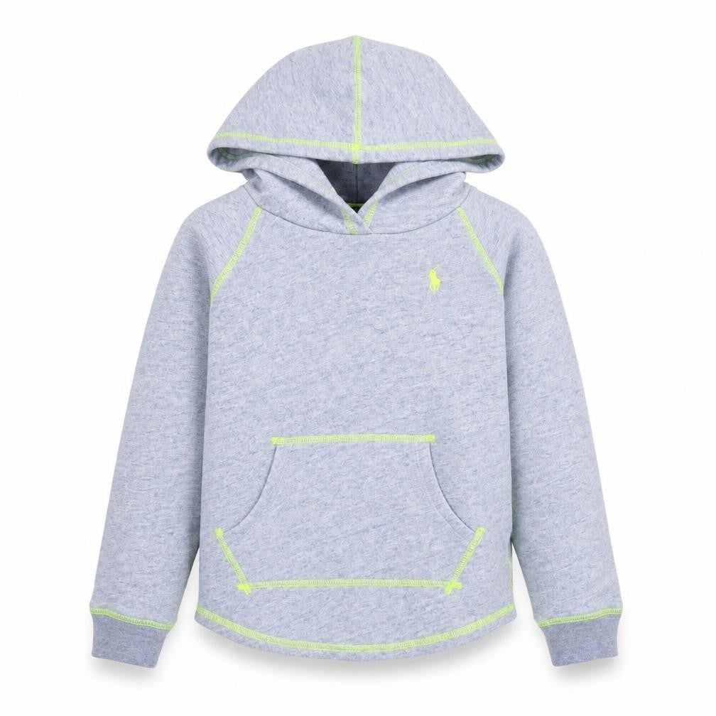 Polo Ralph Lauren Grey Boys Pullover Hoodie, Size 146
