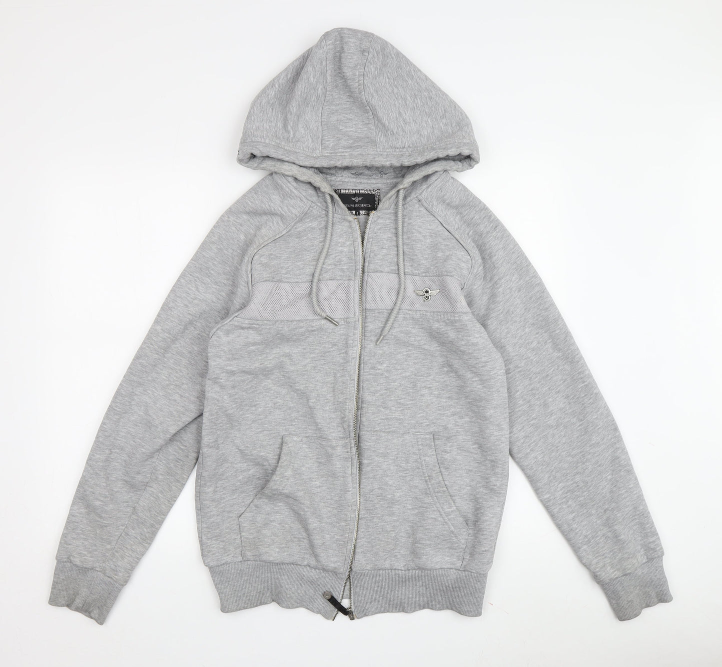 Creative Recreation Men's Grey Full Zip Hoodie S