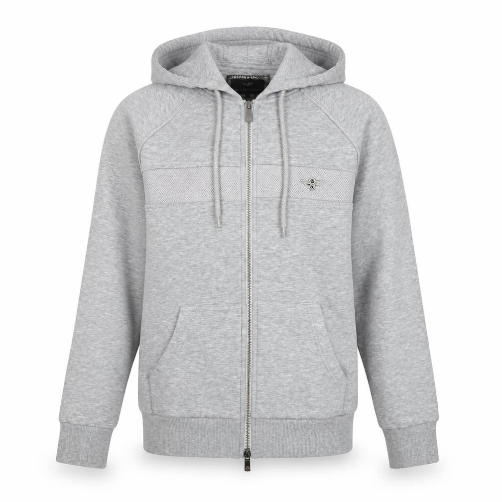 Creative Recreation Men's Grey Full Zip Hoodie S