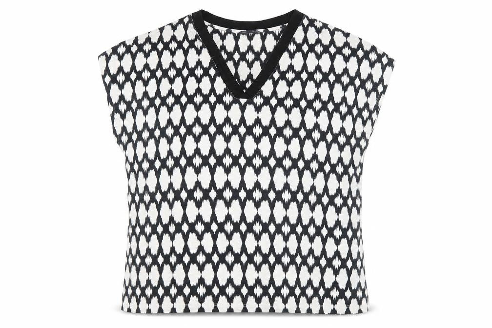 Marks & Spencer Women's Geometric T-Shirt, Size 20, Sleeveless