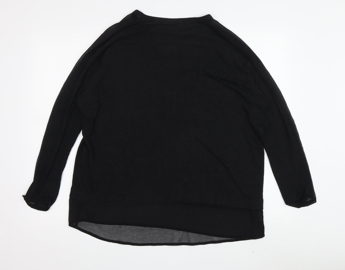Zara Women's Black Tunic Blouse Size 2
