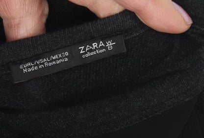 Zara Women's Black Tunic Blouse Size 2