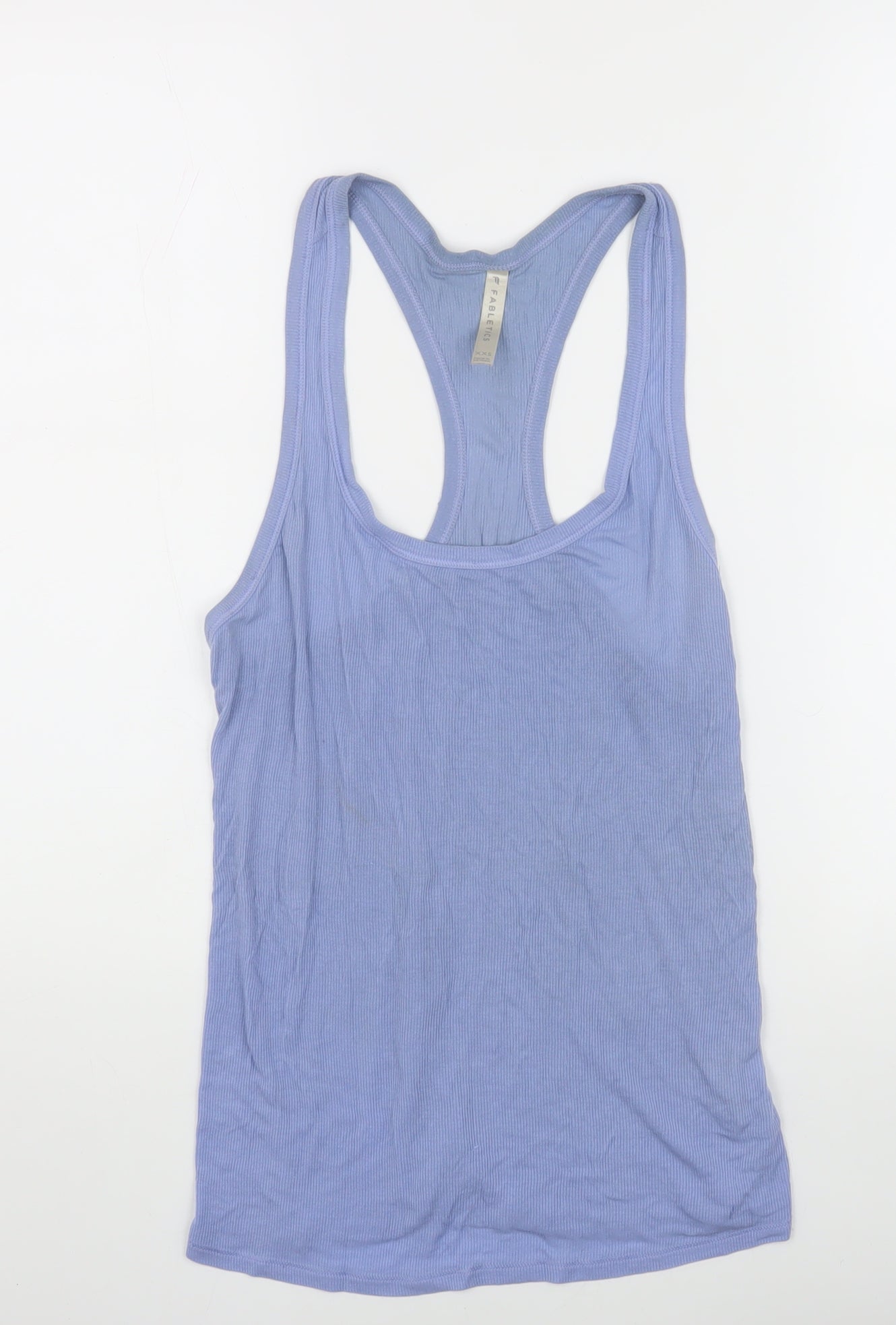 Fabletics Women's Blue 2XS Racerback Modal Tank