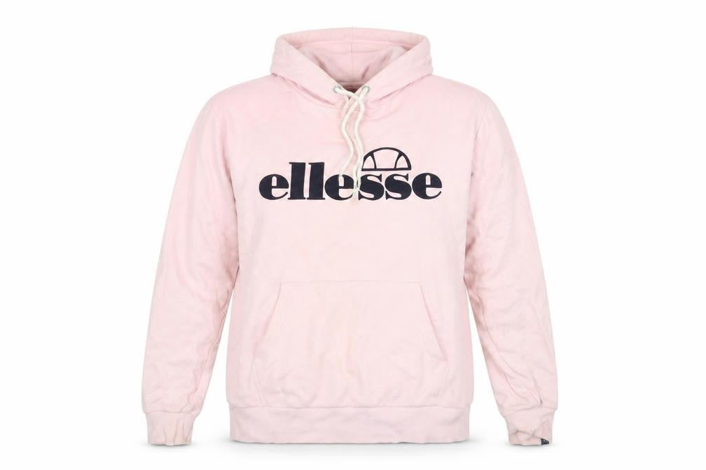Ellesse Unisex Adults Pink Pullover Hoodie XL
