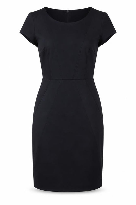 Basement Basic Women Black Size 12 Sheath Dress