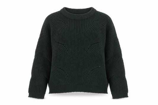 Jacqueline de Yong Women's Green Pullover, XS