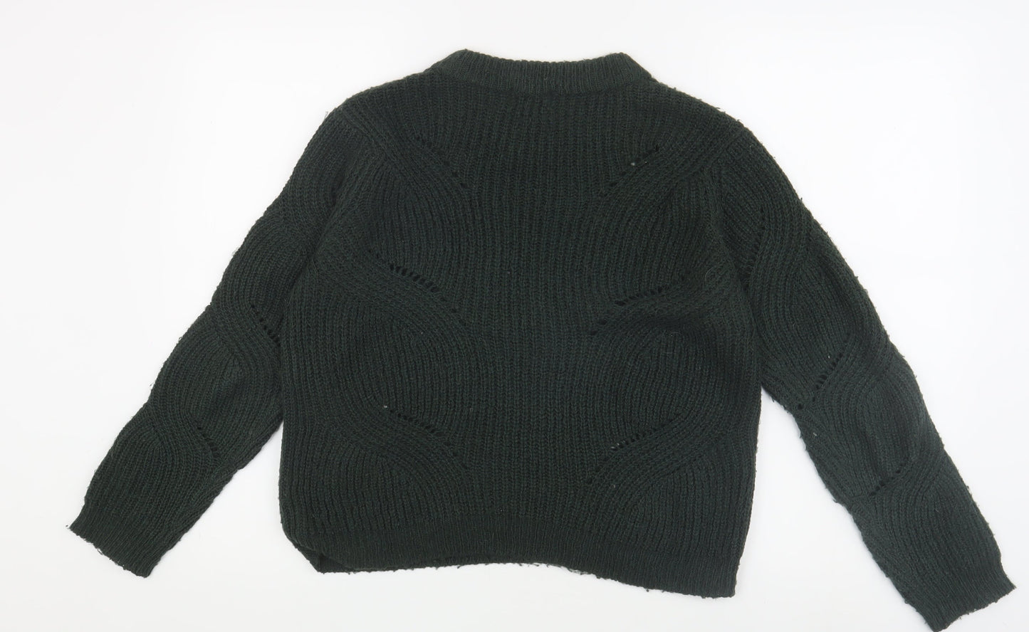 Jacqueline de Yong Women's Green Pullover, XS