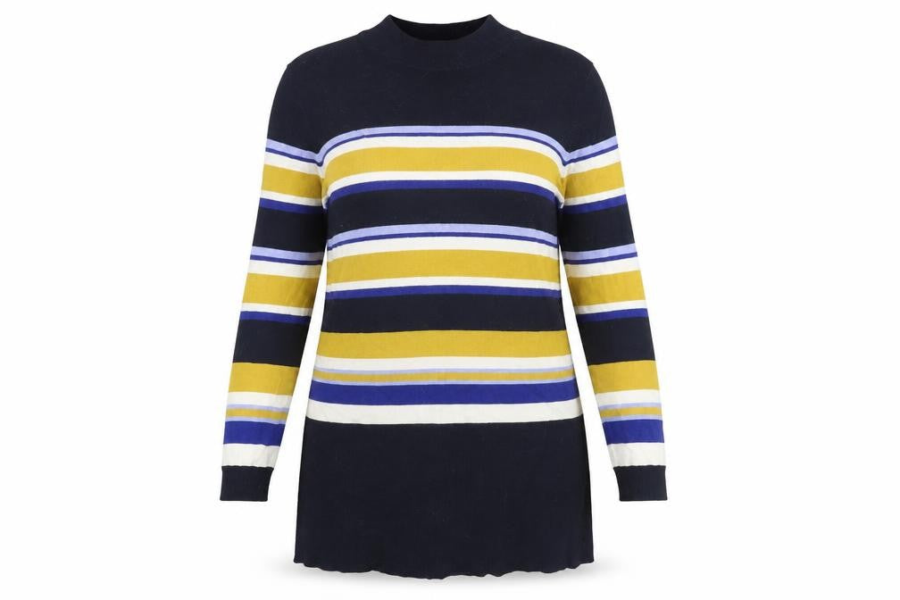 Marks & Spencer Women's Multicolour Striped Shift Dress