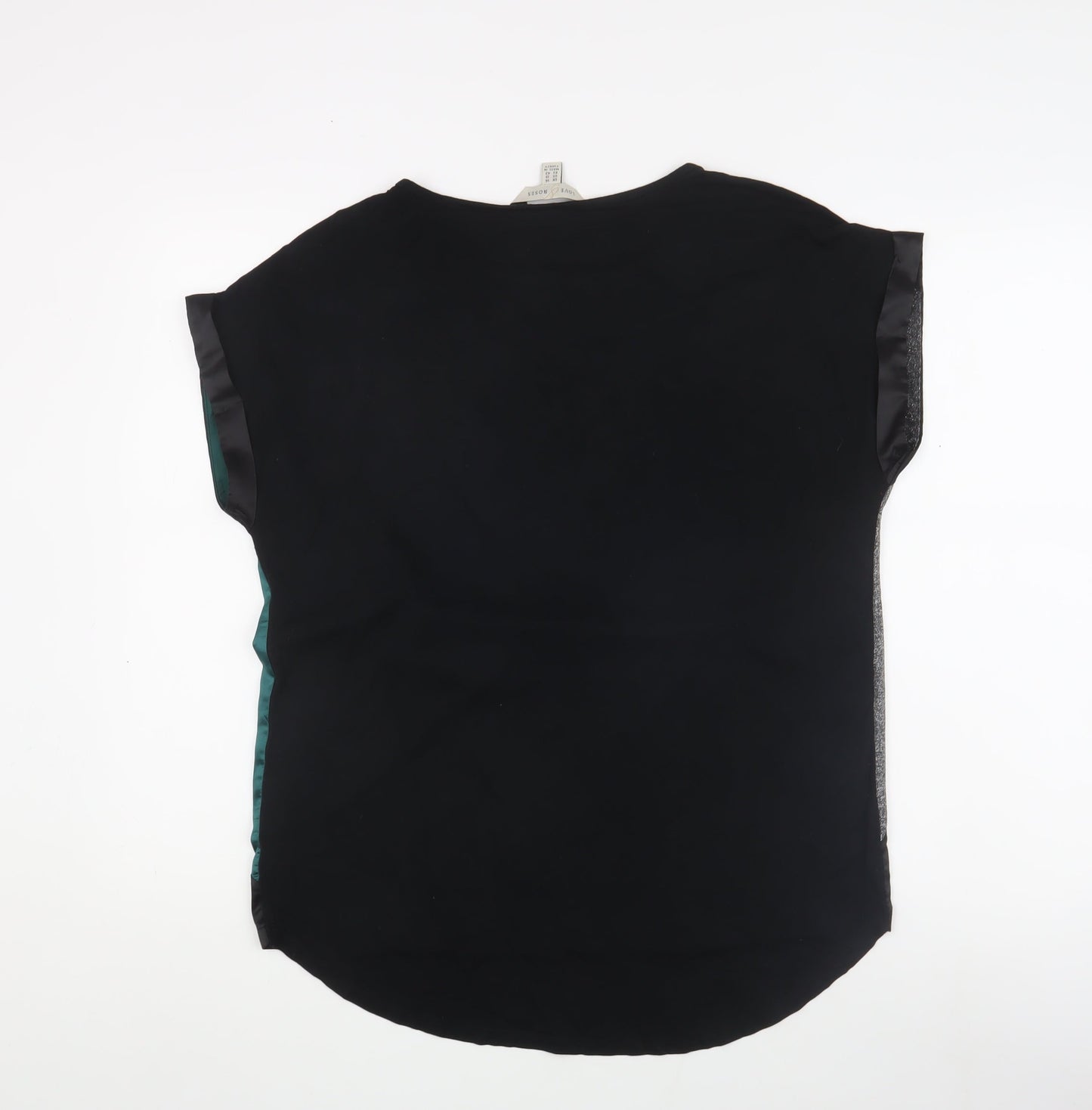 Love & Roses Women's Geometric Satin Blouse, Size 14