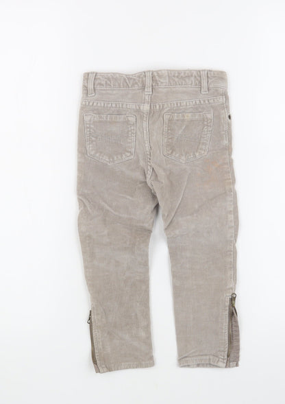 Gap Girls Beige Corduroy Trousers 3 Years