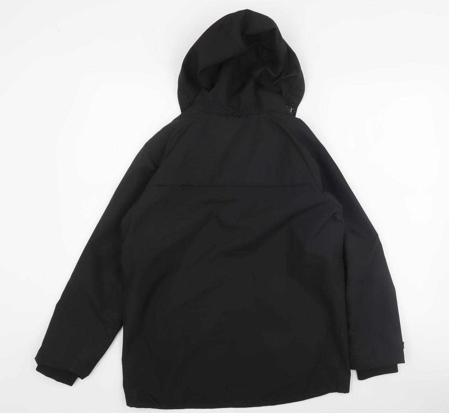 Marks and Spencer Teen Black Parka Jacket, Size 13-14
