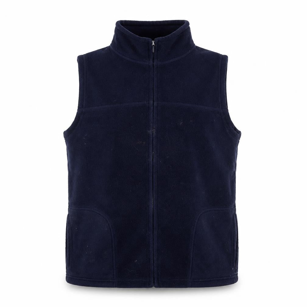 EWM Women's Blue Fleece Waistcoat M Sleeveless Casual
