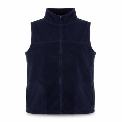 EWM Women's Blue Fleece Waistcoat M Sleeveless Casual
