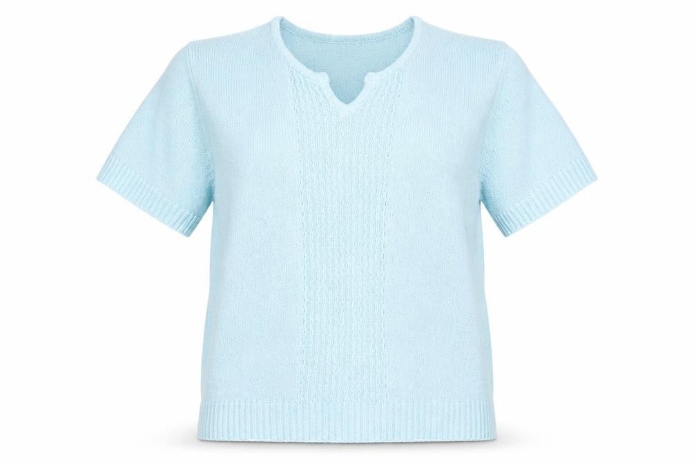 Honor Millburn Women's Blue V-Neck Pullover Jumper M