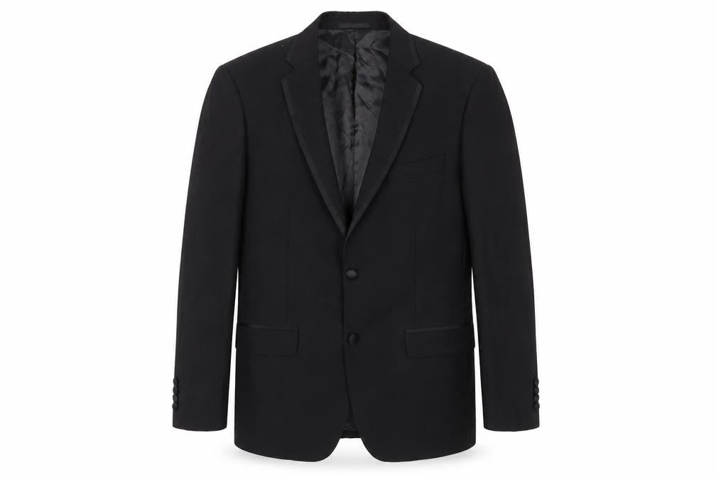 Austin Reed Men's Black Wool Blazer - 40R Formal Classic