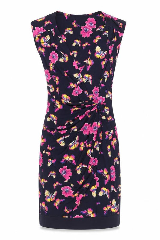 Laura Ashley Women's Multicoloured Bodycon Dress Size 10