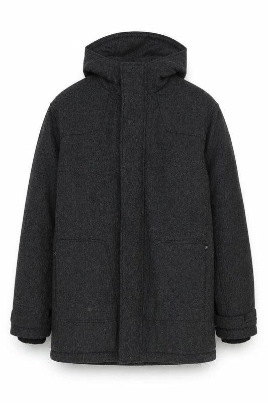 Ben Sherman Men's Hooded Wool Blend Coat Size Small