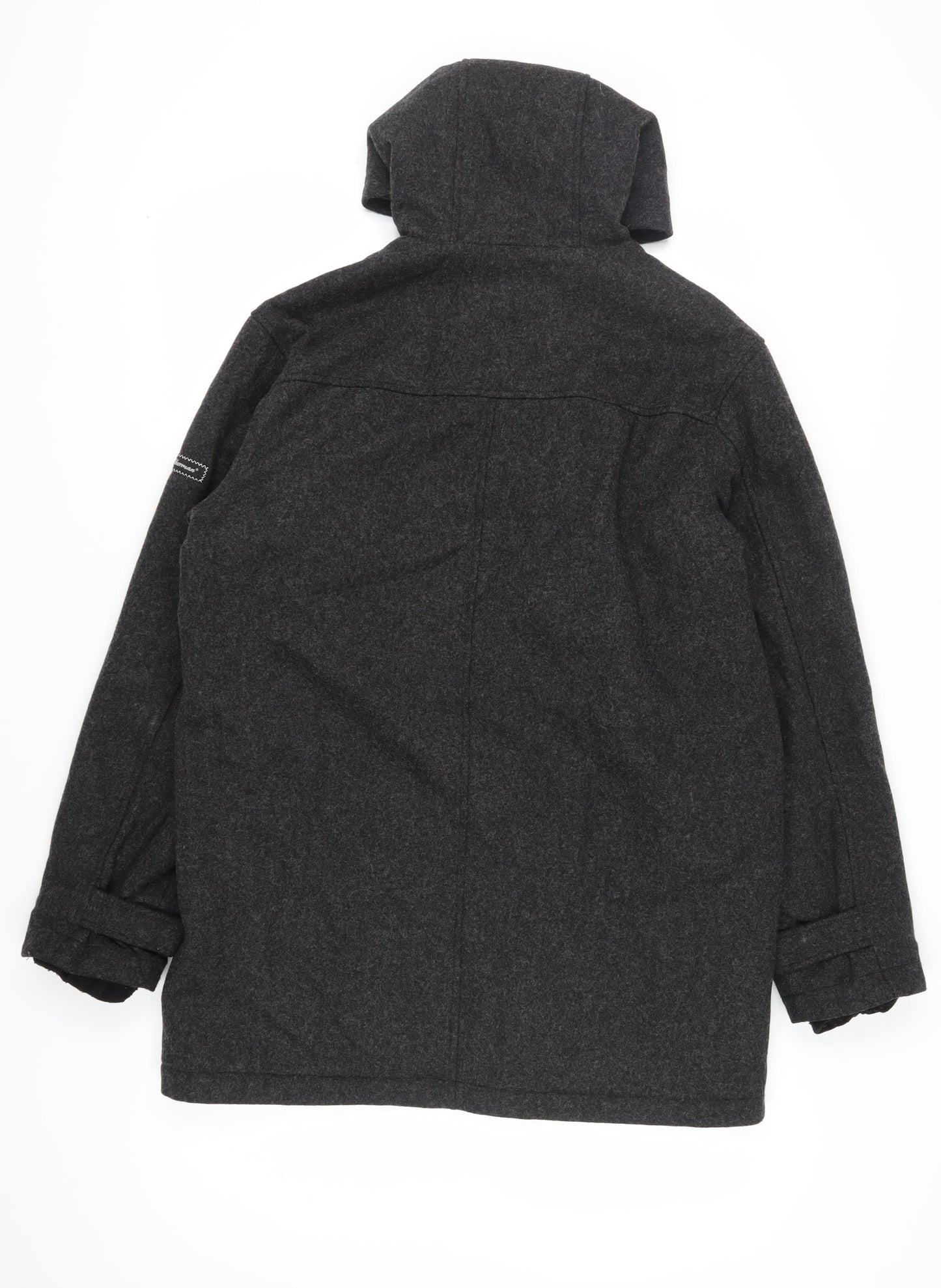 Ben Sherman Men's Hooded Wool Blend Coat Size Small