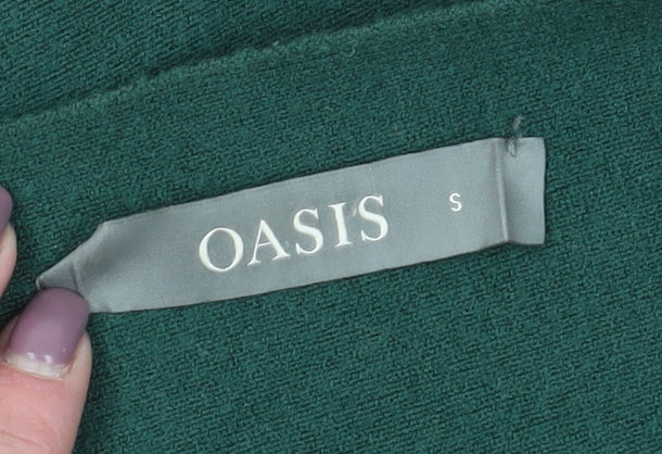 Oasis Women's Green Pullover Jumper S