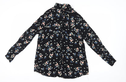 River Island Women's Floral Blouse Multicoloured Size 10