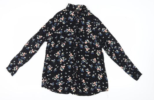 River Island Women's Floral Blouse Multicoloured Size 10
