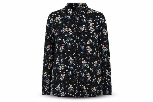 River Island Women's Floral Blouse Multicoloured Size 10