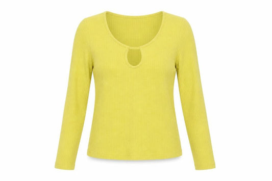 New Look Women's Yellow Pullover Jumper Size 12