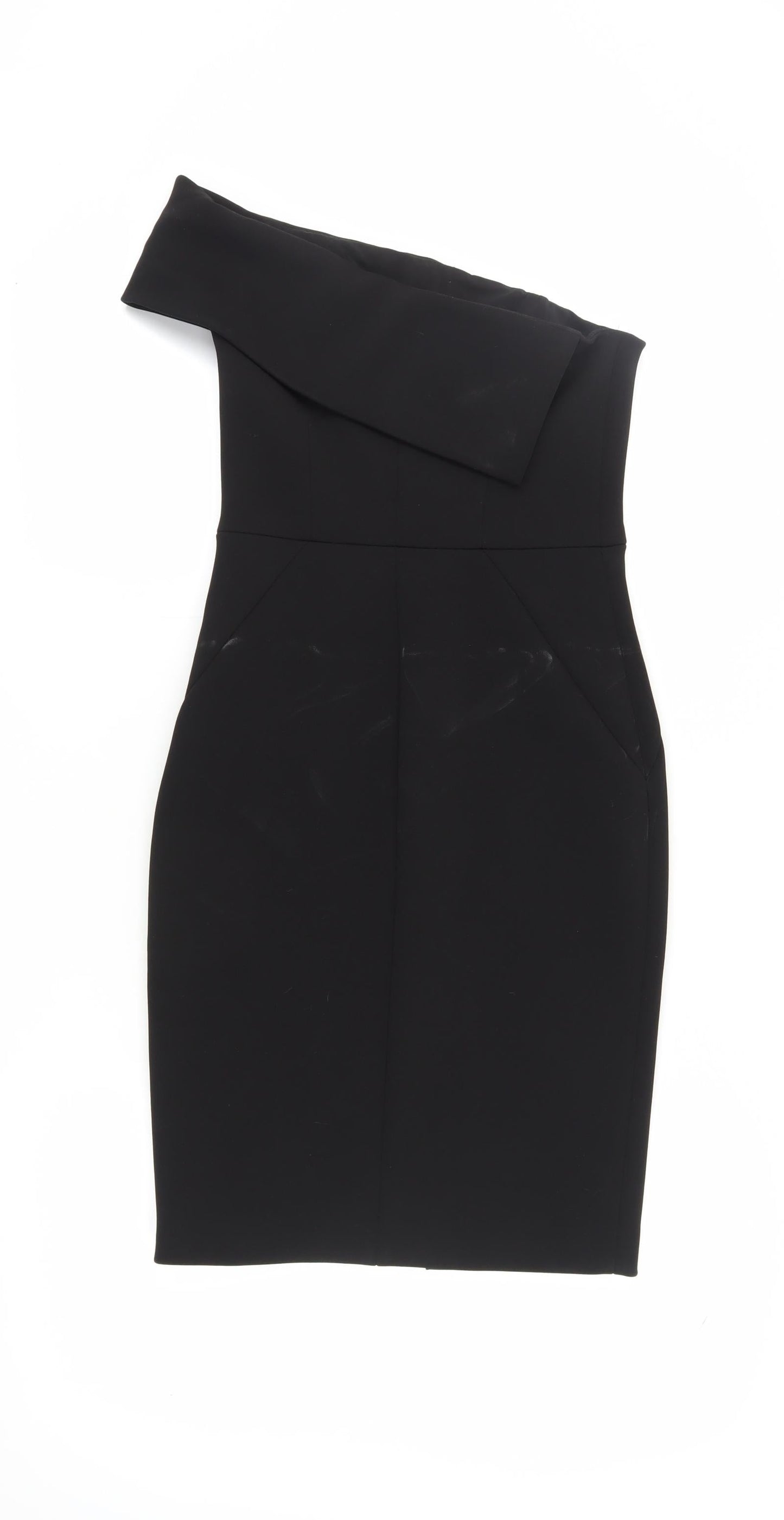 Whistles Women's Black Sheath Dress Size 8, Off Shoulder