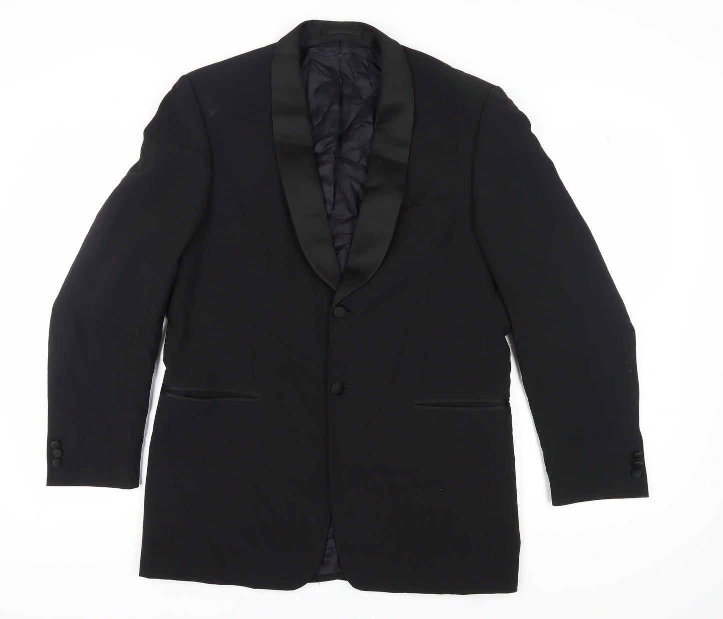 Pierre Cardin Black Men's Long Tuxedo Jacket 40L