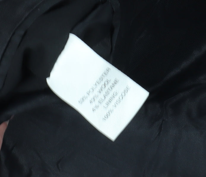 Pierre Cardin Black Men's Long Tuxedo Jacket 40L
