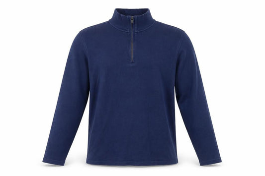 Banana Republic Men's Blue 1/4 Zip Pullover Sweatshirt L