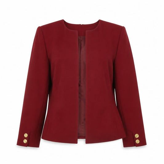 Alexon Women's Red Blazer Size 10 Workwear Formal