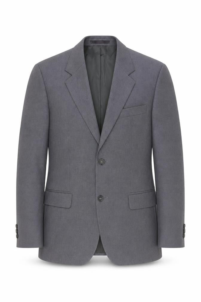Farah Men's Grey Blazer, 38R, Classic Style