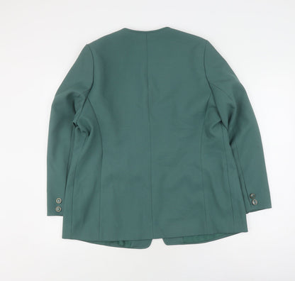 Eastex Women's Green Suit Jacket - Size 18 Classic Fit