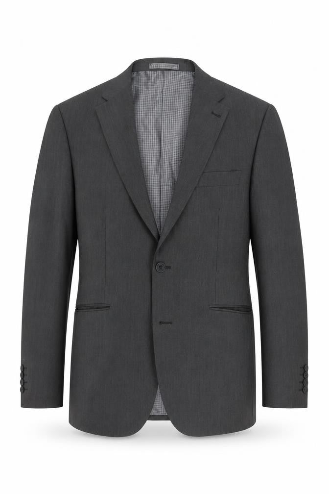 1860 Men's Grey Suit Jacket Size 42 Regular Formal