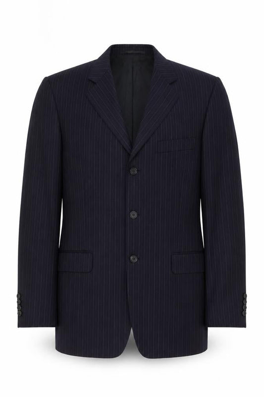 Pierre Cardin Men's Blue Blazer Size 42L Classic Fit