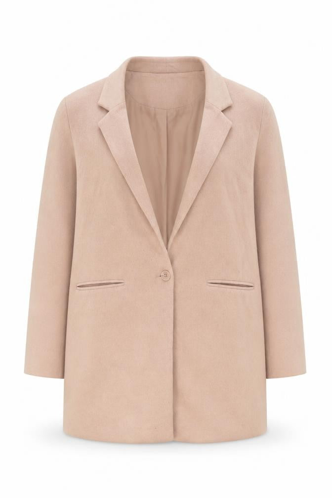 Vero Moda Women's Beige Blazer Size 14 Classic Style