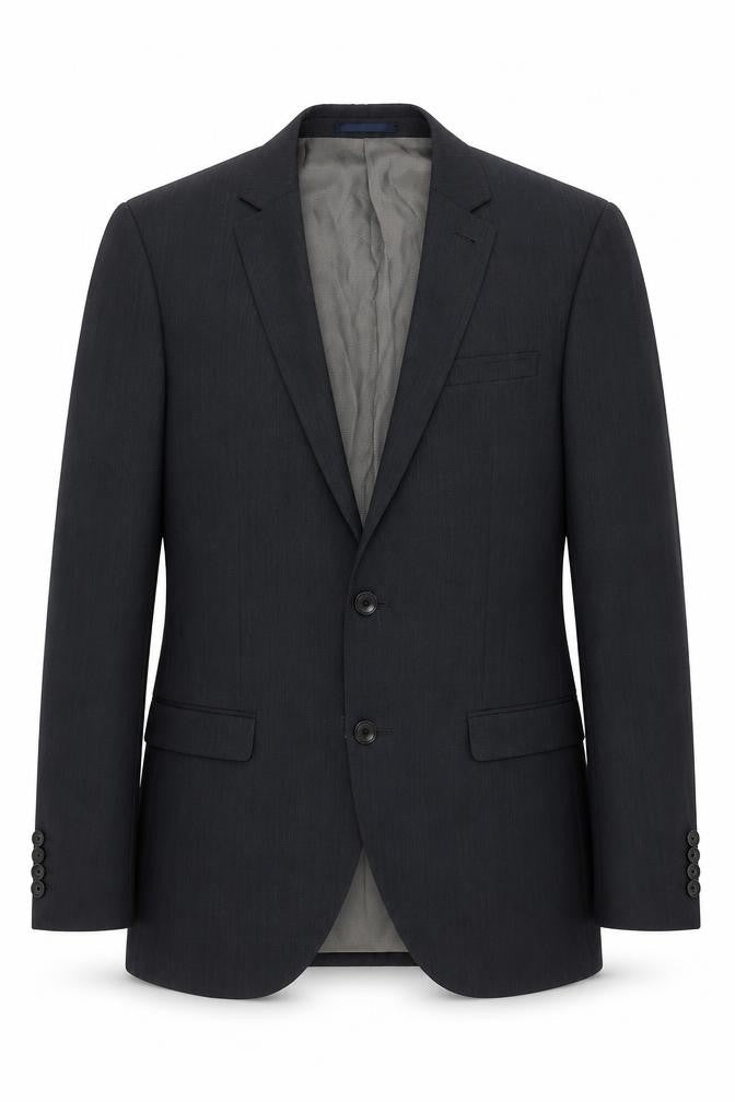 Next Men's Grey Blazer, 38R, Single-Breasted