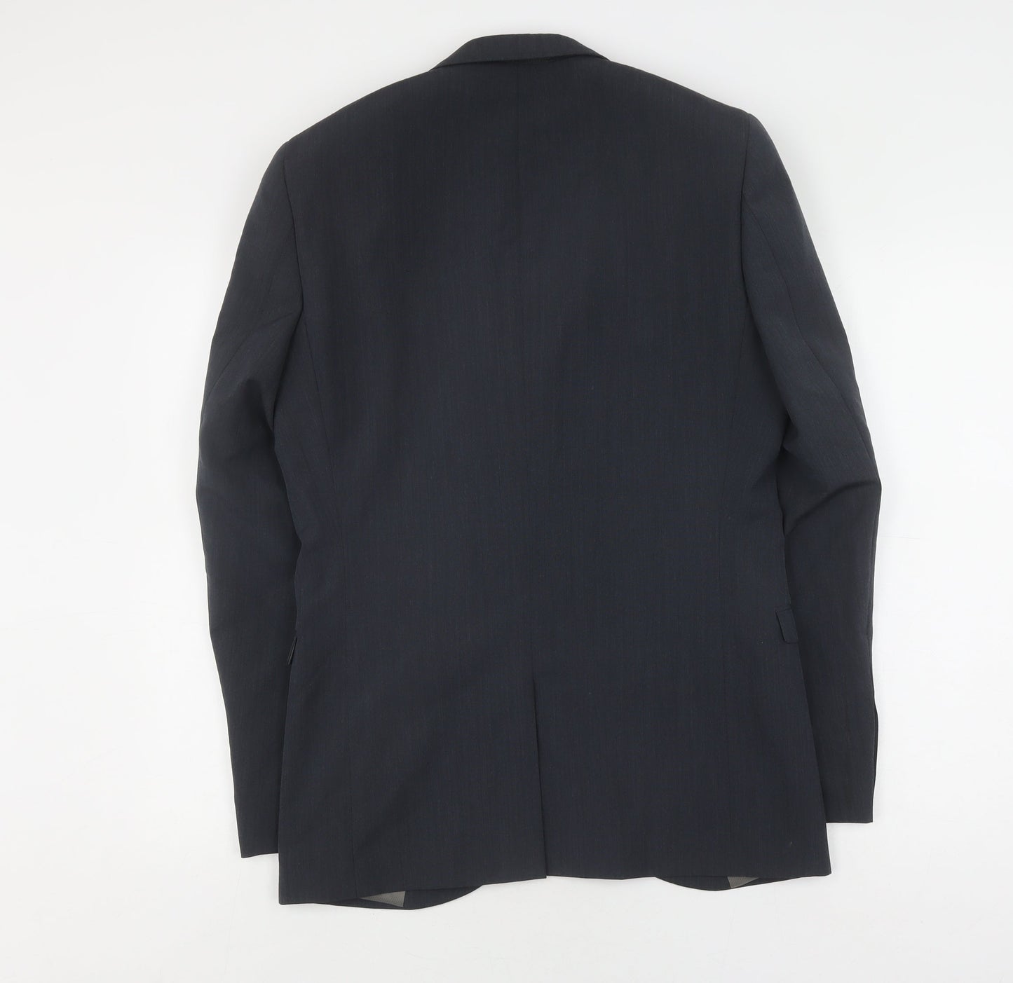 Next Men's Grey Blazer, 38R, Single-Breasted