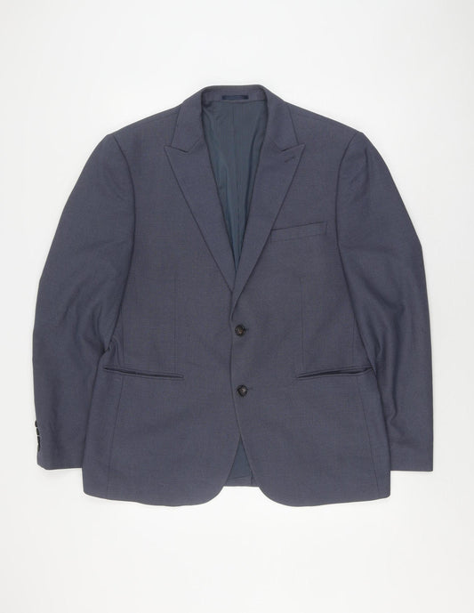 Next Tailoring Men's Blue 44 Regular Blazer
