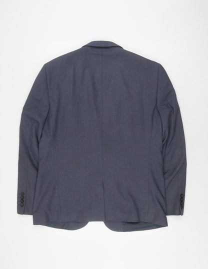 Next Tailoring Men's Blue 44 Regular Blazer