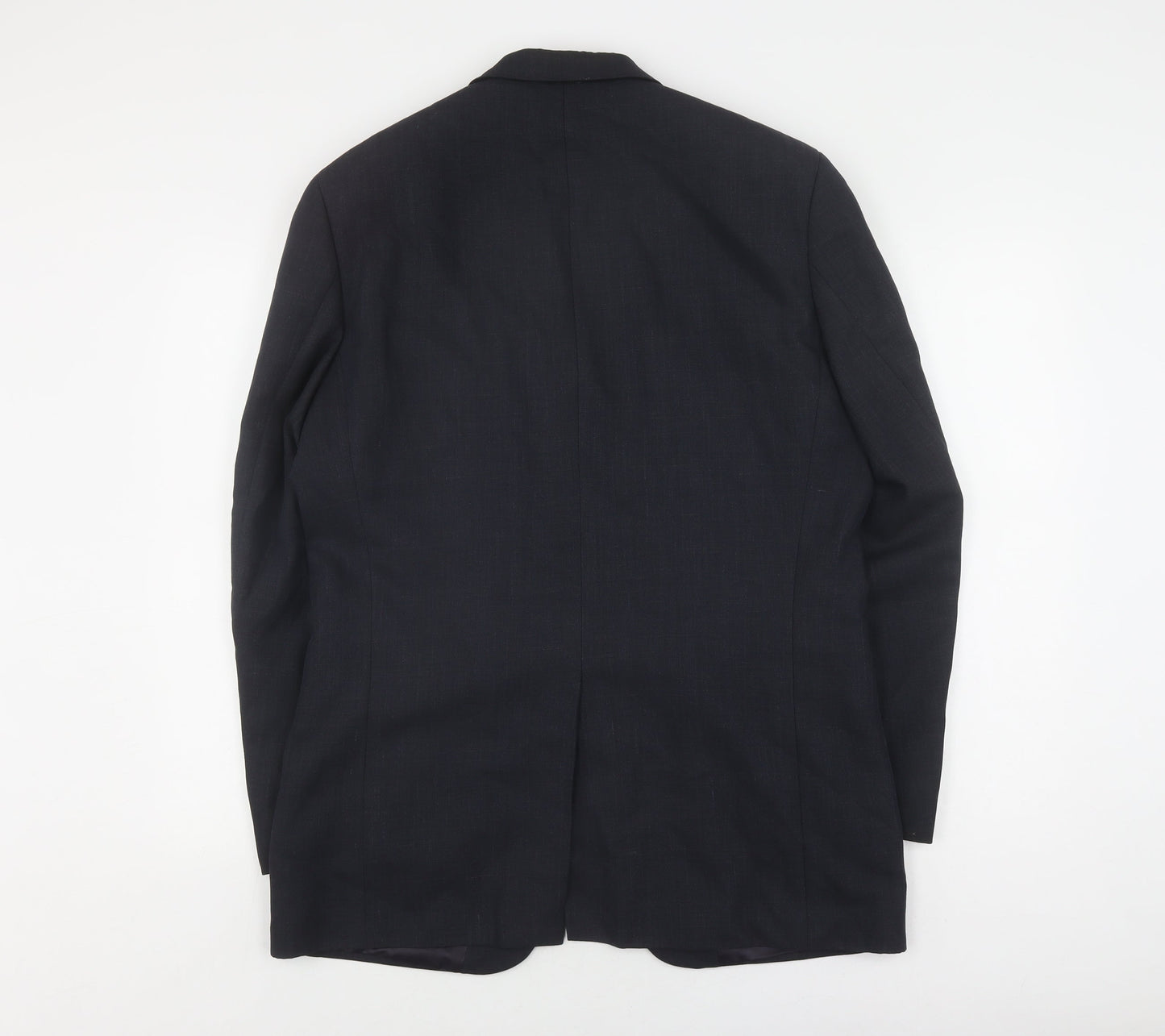 Vintage Men's Black Wool Blazer, 38R, Business Attire