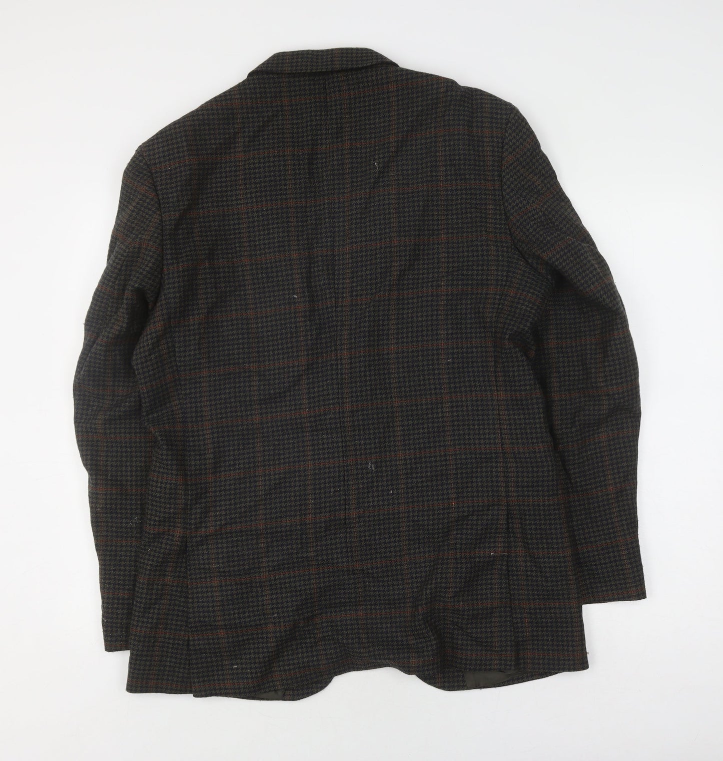 Periscope Men's Brown Houndstooth Blazer Size 40R
