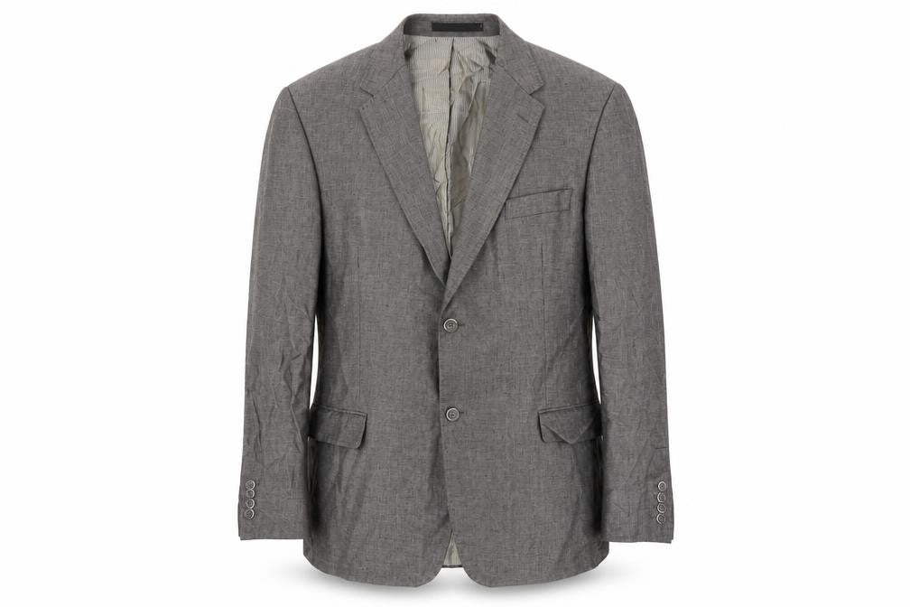 Marks & Spencer Grey Wool Blazer - Men's 44R Classic