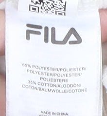 Fila Womens Ivory Pullover Sweatshirt S Casual